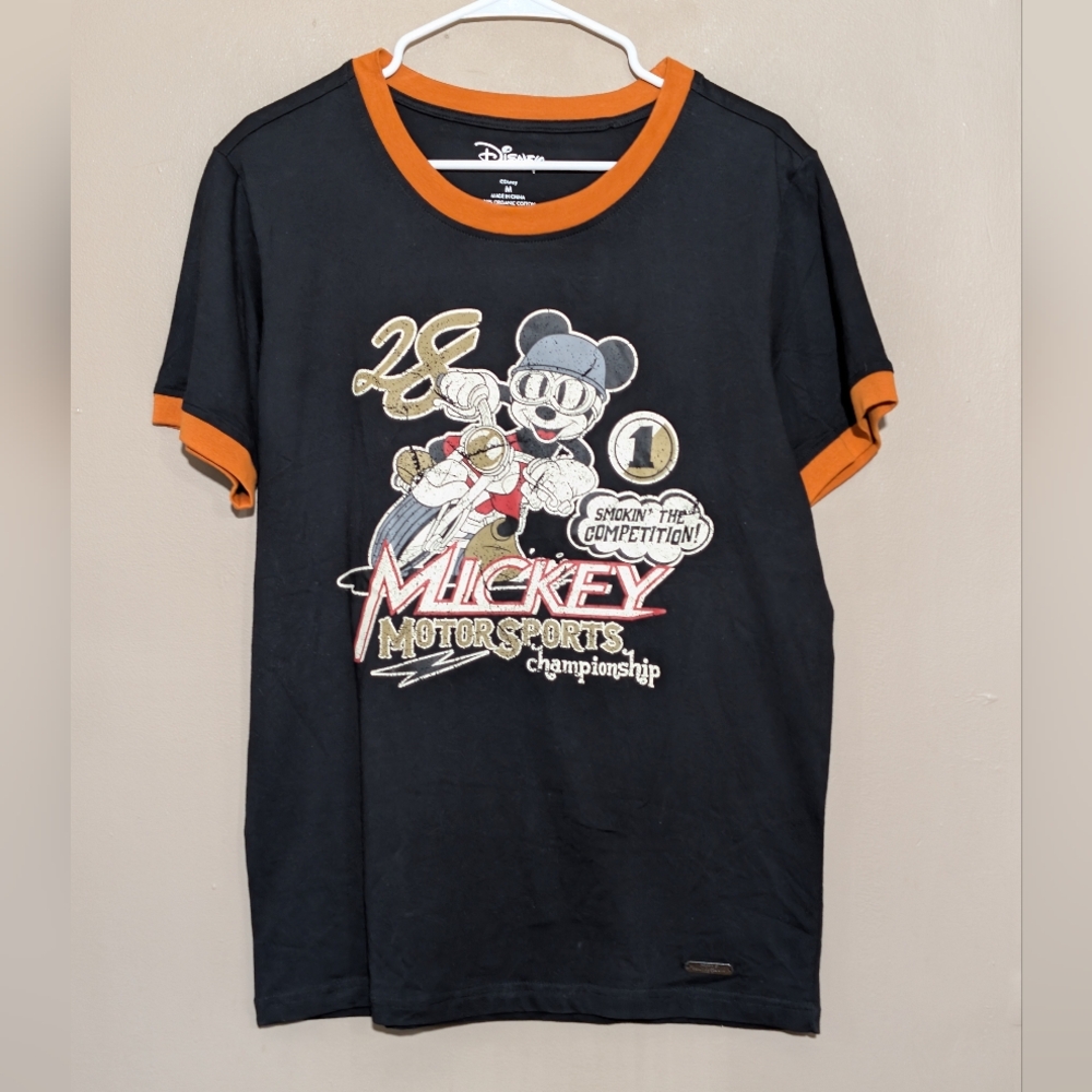 Mickey Mouse Disney 100%Organic Cotton T-Shirt, Size: Medium - Picture 1 of 7